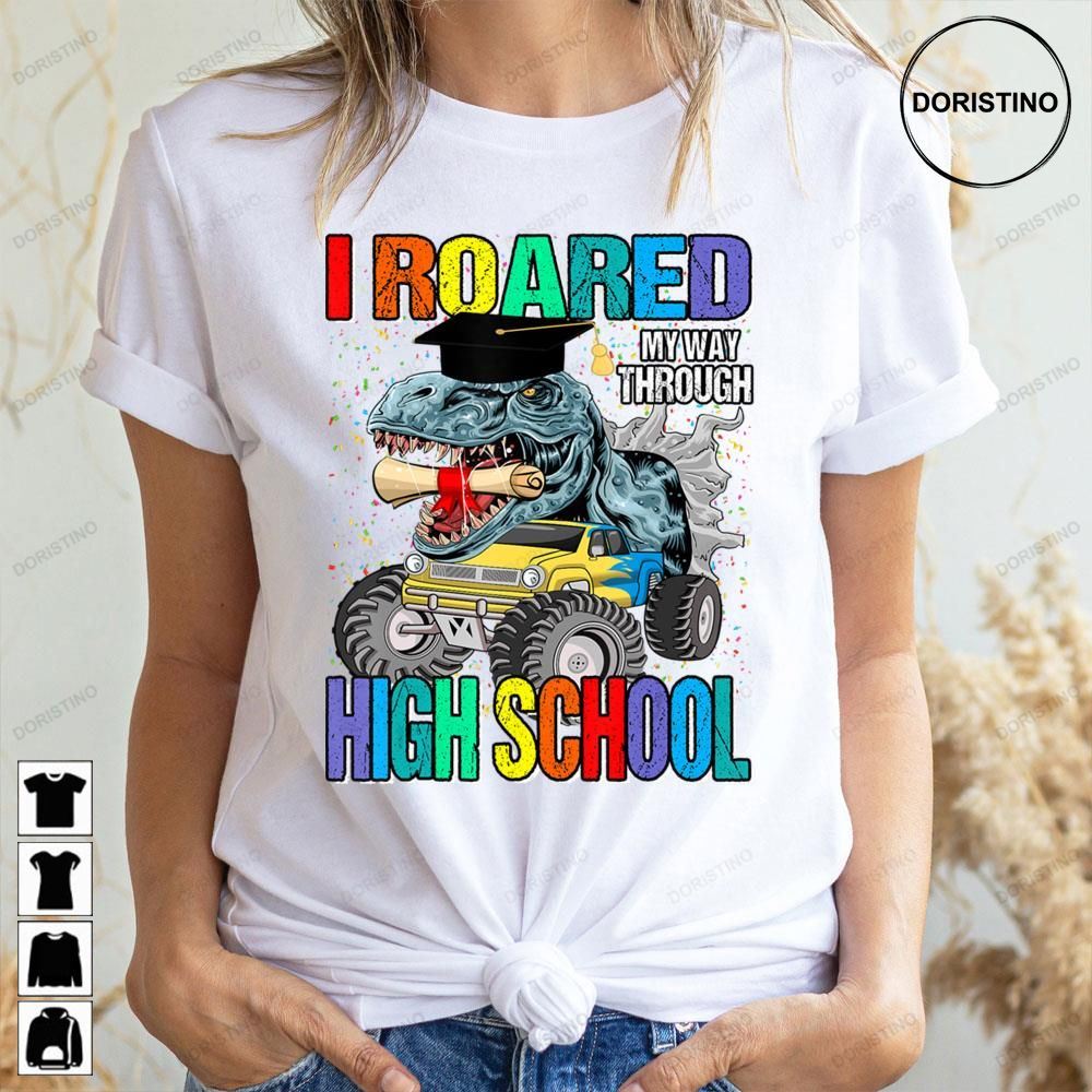 Dinosaur High Roared Through I Graduation Way School My Trending Style
